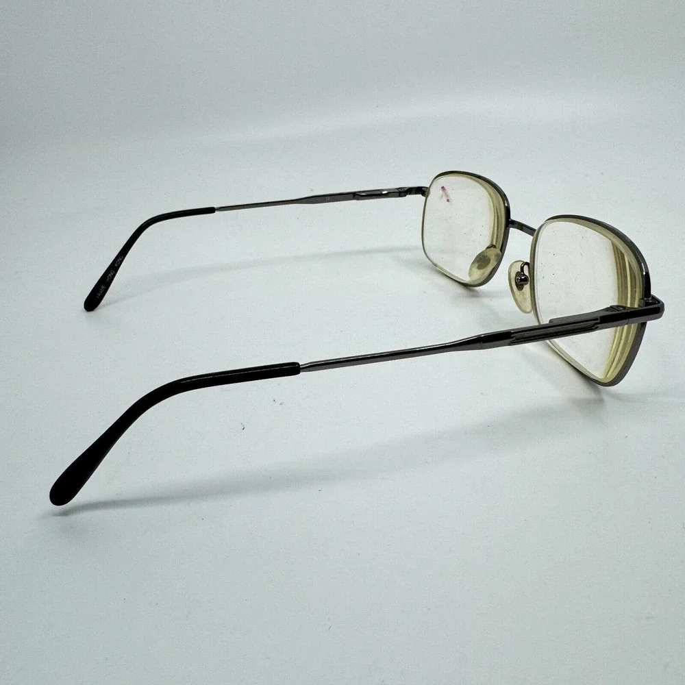Pierre Cardin PC-117-1 Silver Eyeglasses‎ Frames Round Metal H9870